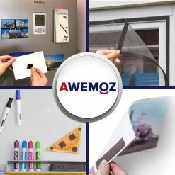 Kopen 🌟 AWEMOZ Magneetband Met Plakstrip - 10 Meter Lang - Magneetstrip - Magneet Tape - Magnetisch Tape - Zelfklevend - Zwart 👍 -Crafts&Co winkel 550x550 96