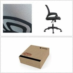 Coupon ๐ ACAZA Bureaustoel Met Armsteunen - In Hoogte Verstelbaar - Met Wielen - Zwart ๐งจ 15 Coupon ๐ ACAZA Bureaustoel Met Armsteunen - In Hoogte Verstelbaar - Met Wielen - Zwart ๐งจ -Crafts&Co winkel 550x551