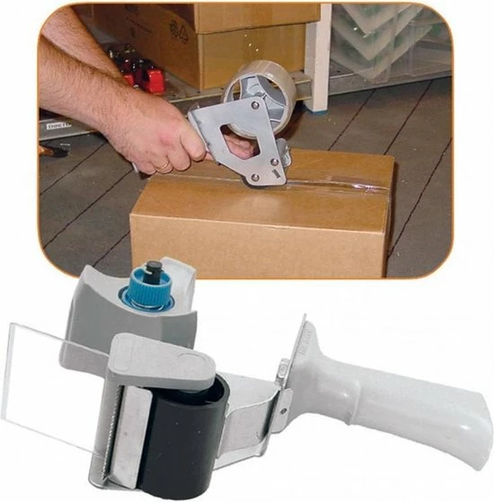 Flash-uitverkoop π Hofftech Tape Dispenser / Taperoller Inclusief 2 Rollen Tape βοΈ 2 Flash-uitverkoop π Hofftech Tape Dispenser / Taperoller Inclusief 2 Rollen Tape βοΈ - Afbeelding 2