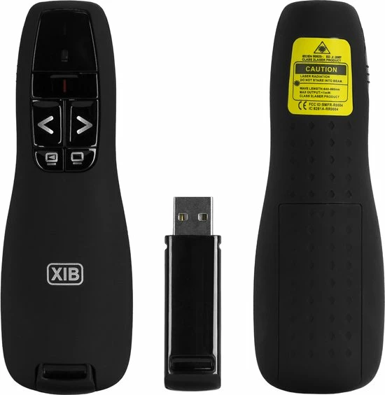 Aanbiedingen ๐ฅ XIB Draadloze Presenter V2 | Met Laser Pointer | Prezi & Powerpoint Klikker โจ 2 Aanbiedingen ๐ฅ XIB Draadloze Presenter V2 | Met Laser Pointer | Prezi & Powerpoint Klikker โจ - Afbeelding 2