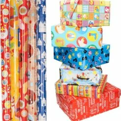Gloednieuw 👏 Shoppartners 3x Sinterklaas Inpakpapier/kadopapier 250 X 46 Cm ✔️ -Crafts&Co winkel 550x567