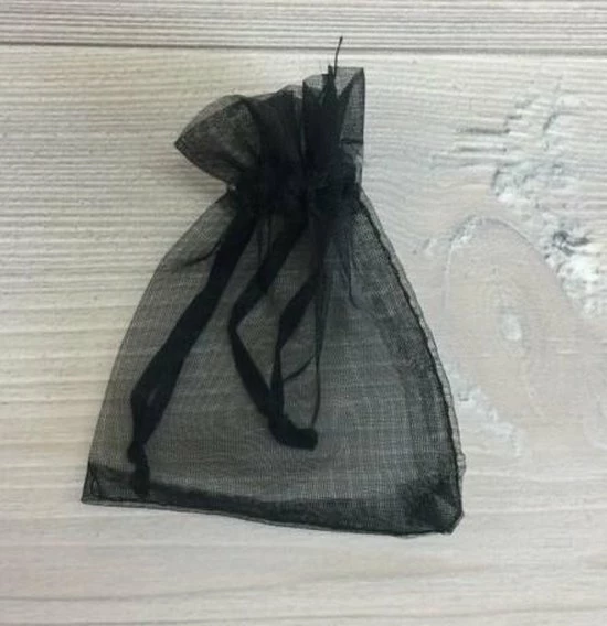 Beste deal ❤️ Merkloos Organza Zakje - 7 X 9 Cm - Cadeauzakjes / Kado Zakjes / Geschenkzakje / Juwelenzakje / Sieradenzakje – 100 Stuks - Zwart 🎉 3 Beste deal ❤️ Merkloos Organza Zakje - 7 X 9 Cm - Cadeauzakjes / Kado Zakjes / Geschenkzakje / Juwelenzakje / Sieradenzakje – 100 Stuks - Zwart 🎉 - Afbeelding 3