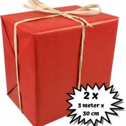 Flash-uitverkoop ⭐ Merkloos Sinterklaas Rood Inpakpapier Cadeaupapier 46-delige Inpakset - Meerkleurig - Stickers Blokbodemzakken Cadeaulint Stafjes Inpakken 🧨 -Crafts&Co winkel 550x578 1