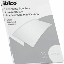 Beste deal 🔥 Ibico Basics A4 Lamineerhoezen, Glanzend - Lichtgewicht - 100 Stuks - Glashelder 🥰