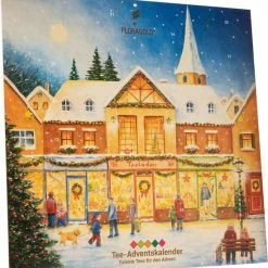 Hete verkoop 🔔 Floragold Thee Adventskalender - Met 24 Theezakjes 👏 -Crafts&Co winkel 550x599 1