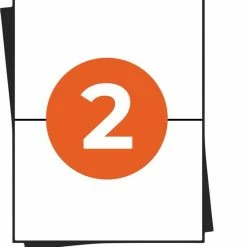 Kopen 🥰 Boxstuff A4 Stickervellen - Verzend Etiketten Stickers - Geschikt Inktjet En Laser Printers - 2 Per Vel - 210x148MM 👏