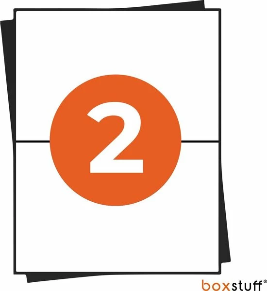 Kopen π₯° Boxstuff A4 Stickervellen - Verzend Etiketten Stickers - Geschikt Inktjet En Laser Printers - 2 Per Vel - 210x148MM π 1 Kopen π₯° Boxstuff A4 Stickervellen - Verzend Etiketten Stickers - Geschikt Inktjet En Laser Printers - 2 Per Vel - 210x148MM π