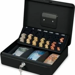 Goedkoopste 🧨 Kreator KRT691301 Geldkist - 300 X 240 X 90 Mm - (Eurosysteem) ❤️