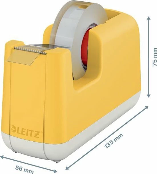 Promo ⭐ Leitz Cosy Plakbandhouder - Plakband Dispenser Inclusief Plakband - Ideaal Voor Thuiskantoor/Thuiswerken - Warm Geel 💯 5 Promo ⭐ Leitz Cosy Plakbandhouder - Plakband Dispenser Inclusief Plakband - Ideaal Voor Thuiskantoor/Thuiswerken - Warm Geel 💯 - Afbeelding 5