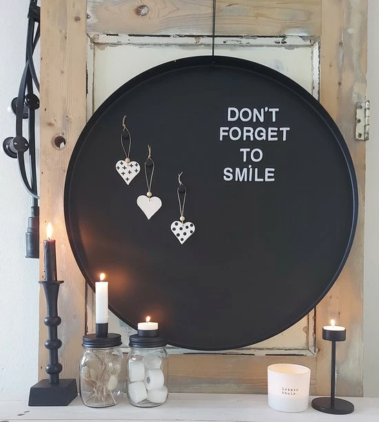 Flash-uitverkoop 🧨 Mmkado Magneetbord Rond Zwart 50 Cm ✨ 2 Flash-uitverkoop 🧨 Mmkado Magneetbord Rond Zwart 50 Cm ✨ - Afbeelding 2