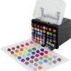 Goedkoop 🎉 Nassau Fine Art Dual Marker Stiften Met 48 Kleuren Dubbelzijdige Kleurpunt |grove Brush Marker Voor Concepten En Strips, Fijne Borstel Voor Schetsen, Kalligrafie, Tekenen En Illustreren 🔔