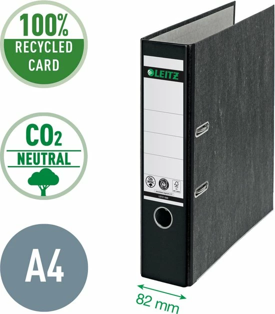 Flash-uitverkoop 😍 Leitz 180° Duurzame, Kartonnen Ordner - Voor A4 Documenten - Rugbreedte Van 80 Mm - Zwart/Gewolkt 🥰 8 Flash-uitverkoop 😍 Leitz 180° Duurzame, Kartonnen Ordner - Voor A4 Documenten - Rugbreedte Van 80 Mm - Zwart/Gewolkt 🥰 - Afbeelding 8