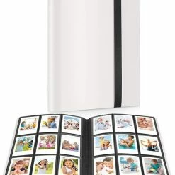 Aanbiedingen 😉 YONO Fotoalbum 360 Voor Instant Camera Fotopapier - Fotoboek Geschikt Voor Fujifilm Instax Mini 11 / Square / Polaroid / Kodak En Meer - Wit 🔔