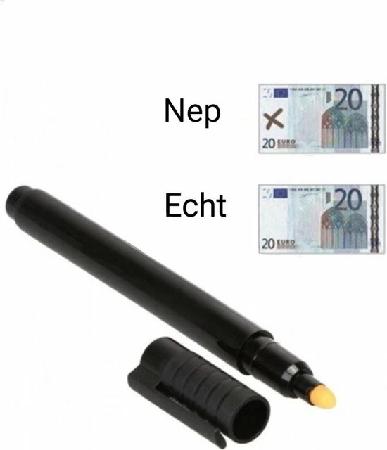 Uitgang π Merkloos Nep Geld Detectie Pen - Vals Geld - Nepgeld Detector - Valuta Stift - 5 Stuks β 2 Uitgang π Merkloos Nep Geld Detectie Pen - Vals Geld - Nepgeld Detector - Valuta Stift - 5 Stuks β - Afbeelding 2