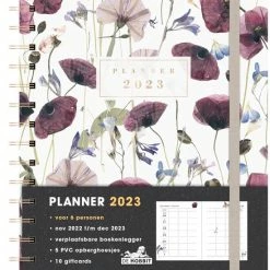 Beste Pirce 👏 De Hobbit Hobbit - Gezinsagenda - Klaprozen - 2023 - Voor 6 Personen - Ringband - Week Per Pagina - 22x18cm ✨