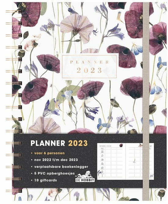 Beste Pirce π De Hobbit Hobbit - Gezinsagenda - Klaprozen - 2023 - Voor 6 Personen - Ringband - Week Per Pagina - 22x18cm β¨ 1 Beste Pirce π De Hobbit Hobbit - Gezinsagenda - Klaprozen - 2023 - Voor 6 Personen - Ringband - Week Per Pagina - 22x18cm β¨