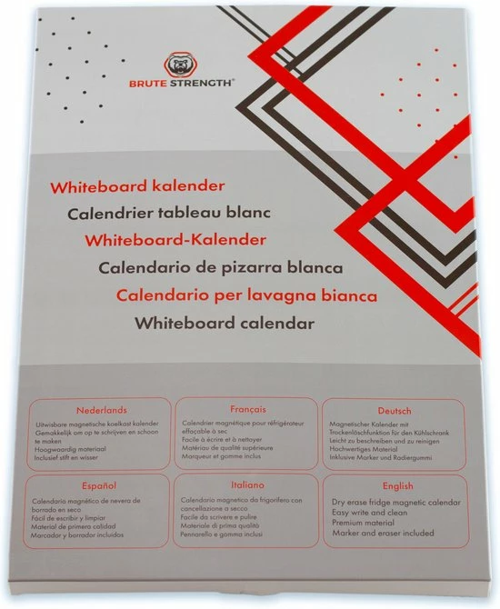 Nieuw β Brute Strength - Magnetisch Weekplanner Whiteboard (26) - A3 - Planbord - Dagplanner Kind - To Do Planner Kinderen π― 3 Nieuw β Brute Strength - Magnetisch Weekplanner Whiteboard (26) - A3 - Planbord - Dagplanner Kind - To Do Planner Kinderen π― - Afbeelding 3
