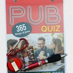Beste Pirce 👏 Dutchbooks Scheurkalender Pubquiz - 2023 - 365 Weetjes & Feiten Met Handige Pen ⌛