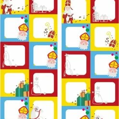 Goedkoopste ⌛ Hoomark Sinterklaas Sint Inpakpapier Cadeaupapier - 70 Cm X 3 Meter - 12 Rollen - Incl. 20 Naamsticker 👍 -Crafts&Co winkel 550x680 4