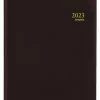 Coupon 🤩 Brepols Agenda 2023 • CONCORDE • LIMA • 21 X 27 Cm • Zwart • 1w/2p 👏