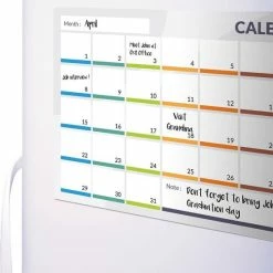 Beste deal ⭐ CKB Ltd CKB Magnetische Maandplanner - Kalender 31 Dagen - Magnetische Koelkast Maand Planner - Whiteboard Met Gratis Stift - Memobord 💯 -Crafts&Co winkel 550x692 1