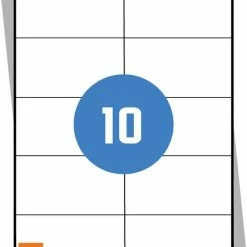 Begroting 💯 DULA Etiketten - Stickervellen A4 - 10 Stickers Per Vel - 105 X 57 Mm - 10 Vel ✔️