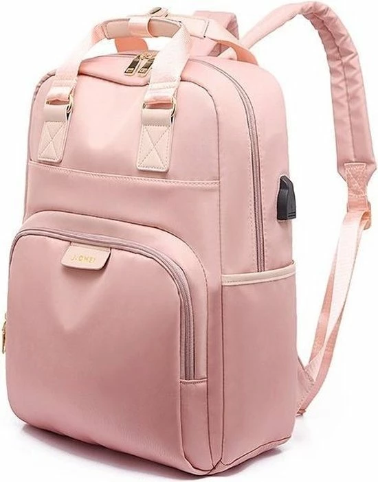 Aanbiedingen 🎁 ZILOU® Rugzak - 20-35 Liter - 15,6" Laptopvak - Anti-Diefstal - Roze ✨ 1 Aanbiedingen 🎁 ZILOU® Rugzak - 20-35 Liter - 15,6" Laptopvak - Anti-Diefstal - Roze ✨