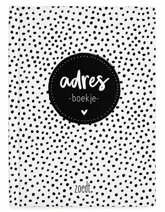 Goedkoop π― Zoedt - Adresboekje - Zwart Wit - A6 Formaat β 1 Goedkoop π― Zoedt - Adresboekje - Zwart Wit - A6 Formaat β