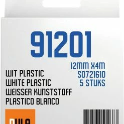 Nieuw 😉 DULA - Dymo LetraTag 91201 Labels - Zwart Op Wit - 12mm X 4m - 5 Stuks 🥰 -Crafts&Co winkel 550x711