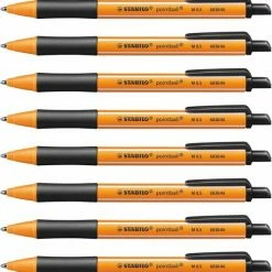 Korting ✔️ STABILO Pointball - Balpen 0,5 Mm - Navulbaar - Zwart - Doos 10 Stuks 🛒