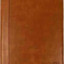 Flash-uitverkoop 😀 Negotia Leather NEGOTIA Vintage Abbey - Leren Schrijfmap A4 - Leren Conferentiemap/Documentatiemap Voor A4 Schrijfblok - Leren Notitieboek - Bruin 🥰