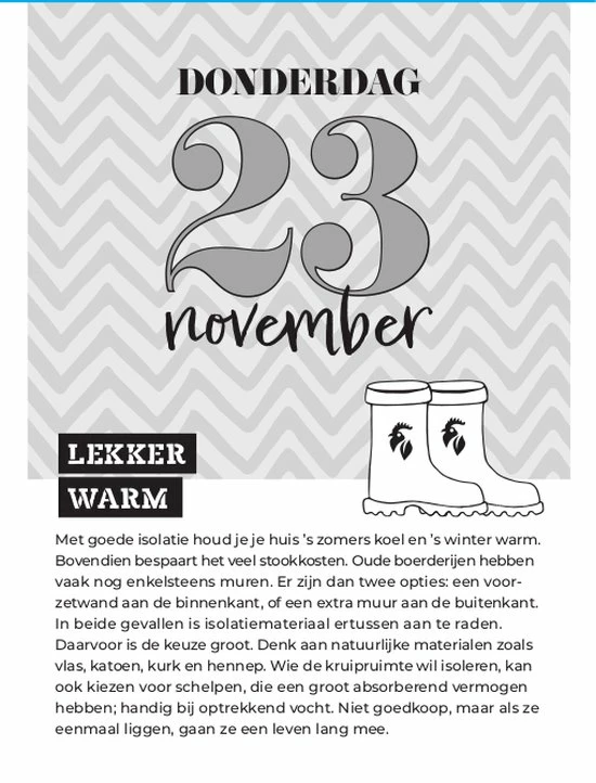 Hete verkoop 𧨠Landleven Scheurkalender 2023 βοΈ 3 Hete verkoop 𧨠Landleven Scheurkalender 2023 βοΈ - Afbeelding 3