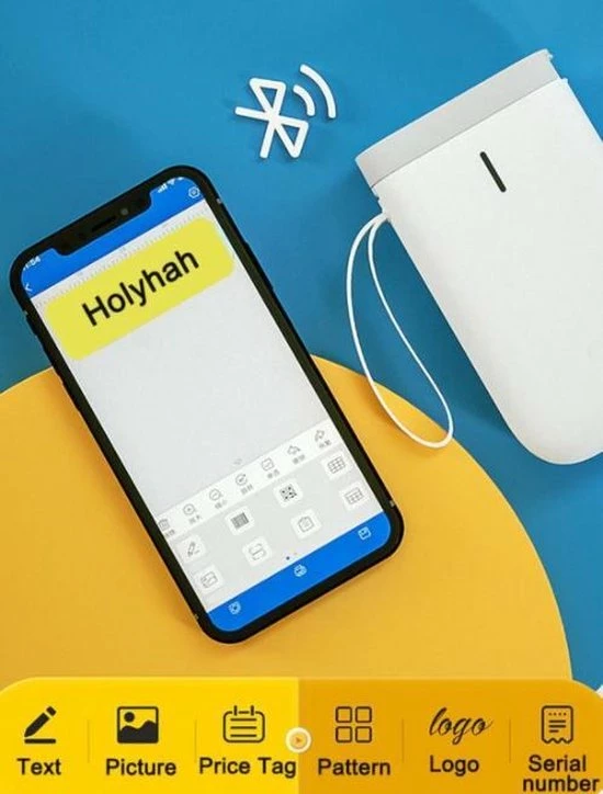 Flash-uitverkoop ⌛ Niimbot D11 Draadloze Label Printer - Draagbare Pocket Label Printer - Bluetooth Thermische Label Printer - Snel Printen - Thuisgebruik - Kantoor- Inclusief Papier ✨ 12 Flash-uitverkoop ⌛ Niimbot D11 Draadloze Label Printer - Draagbare Pocket Label Printer - Bluetooth Thermische Label Printer - Snel Printen - Thuisgebruik - Kantoor- Inclusief Papier ✨ - Afbeelding 12