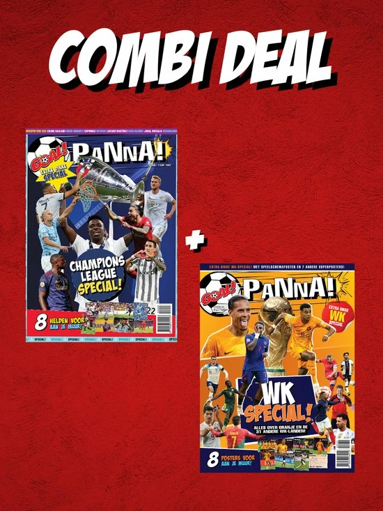 Korting β€οΈ PANNA! Magazine Combi Deal - 2 Editites - Magazine - Voetbal π 1 Korting β€οΈ PANNA! Magazine Combi Deal - 2 Editites - Magazine - Voetbal π