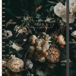 Coupon 🎁 De Hobbit Hobbit - Planner - BLOEMEN - 2023 - Week Op 2 Pagina's - A4 (30,3x21,5cm) - Groot 💯