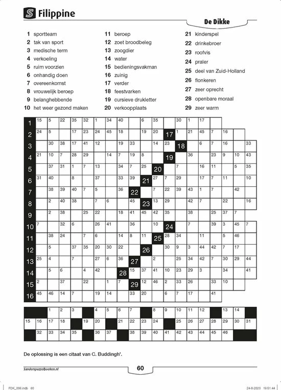 Hete verkoop β¨ Sanders Puzzelboeken Sanders Puzzelboek Filippine 3* De Dikke, Editie 16 π 4 Hete verkoop β¨ Sanders Puzzelboeken Sanders Puzzelboek Filippine 3* De Dikke, Editie 16 π - Afbeelding 4