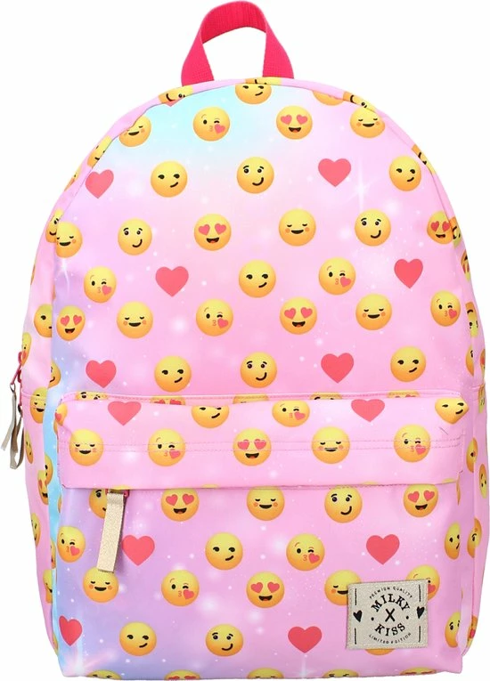 Uitgang ✔️ Milky Kiss Rise And Shine - Rugzak - Schooltas Meisje - Multi - Emojis ⭐ 1 Uitgang ✔️ Milky Kiss Rise And Shine - Rugzak - Schooltas Meisje - Multi - Emojis ⭐