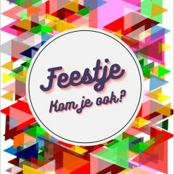 Goedkoop 👏 Feestbubbel.nl Uitnodiging Kinderfeestje - 6 Stuks - Uitnodigingskaart - Wenskaarten- Uitnodiging Verjaardag – Uitnodiging Feestje - Vlaggetjes - Jongen - Meisje 🎉 -Crafts&Co winkel 550x773 3