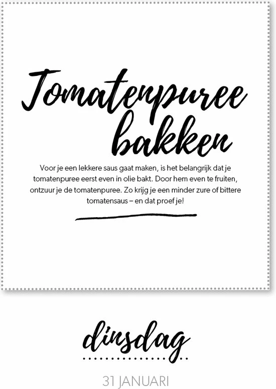 Gloednieuw ⌛ Koken & Genieten Scheurkalender 2023 ⌛ 6 Gloednieuw ⌛ Koken & Genieten Scheurkalender 2023 ⌛ - Afbeelding 6