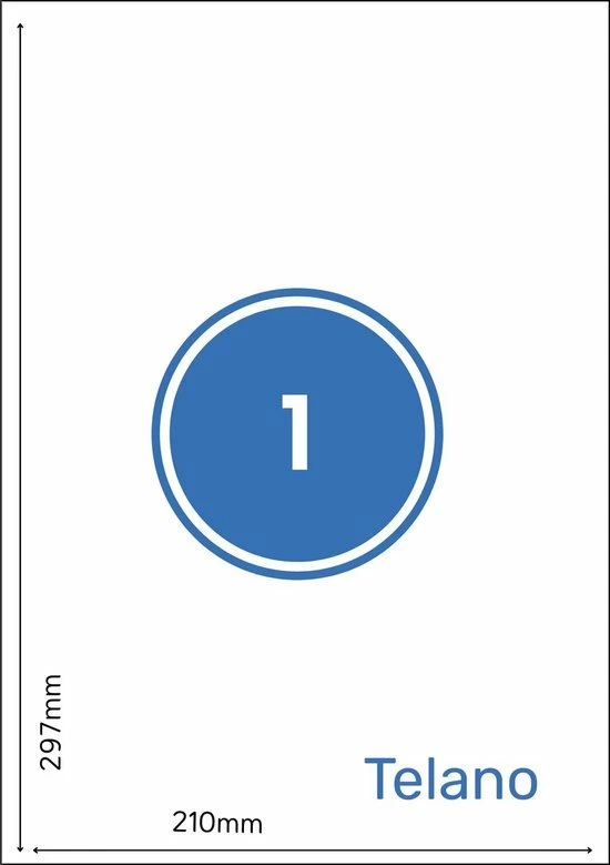 Aanbiedingen π 10 Stickervellen A4 Printetiketten Wit - 1 Sticker Per Vel - Etiketten Stickers Papier Zelfklevend - 210 X 297 Mm - Telano β¨ 1 Aanbiedingen π 10 Stickervellen A4 Printetiketten Wit - 1 Sticker Per Vel - Etiketten Stickers Papier Zelfklevend - 210 X 297 Mm - Telano β¨