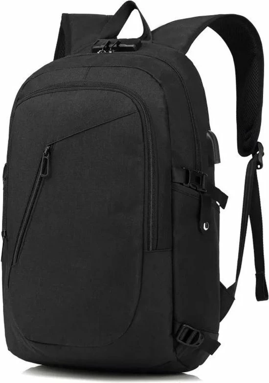 Beste Pirce ✔️ Merkloos Waterdichte Rugzak Inclusief - 14 T/m 15.6 Inch - Zwart 🎁 4 Beste Pirce ✔️ Merkloos Waterdichte Rugzak Inclusief - 14 T/m 15.6 Inch - Zwart 🎁 - Afbeelding 4