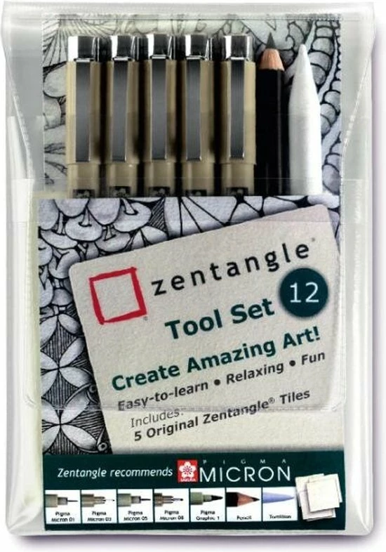 Goedkoopste 🎁 Sakura Zentangle Original Tool Set 12 😀 1 Goedkoopste 🎁 Sakura Zentangle Original Tool Set 12 😀