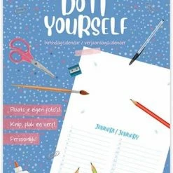 Goedkoopste ❤️ Comello Verjaardagskalender - Do It Yourself ✔️