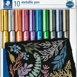 Aanbiedingen 😉 STAEDTLER Metallic Pen - Set Met 10 St Design Journey - 8323 TB10 ⌛