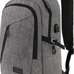 Flash-uitverkoop 💯 TRVLMORE Rugzak - 25 L - 15,6 Inch - Laptop Rugtas - Waterafstotend - Grijs 👍