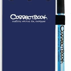 Uitgang 👏 Correctbook Original Pocket Midnight Blue - Uitwisbaar / Whiteboard Notitieboek ❤️