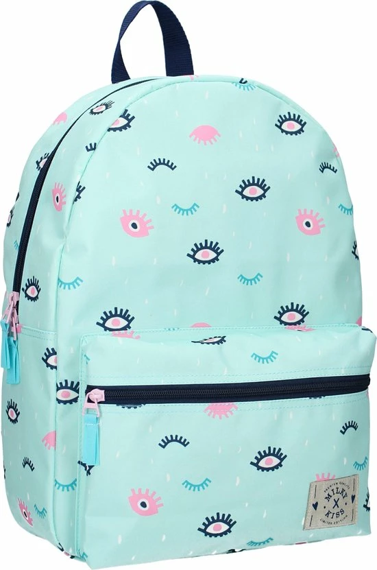 Gloednieuw ๐ Milky Kiss Stay Cute - Rugzak - Schooltas Meisje - Mint - Ogen ๐ 8 Gloednieuw ๐ Milky Kiss Stay Cute - Rugzak - Schooltas Meisje - Mint - Ogen ๐ - Afbeelding 8